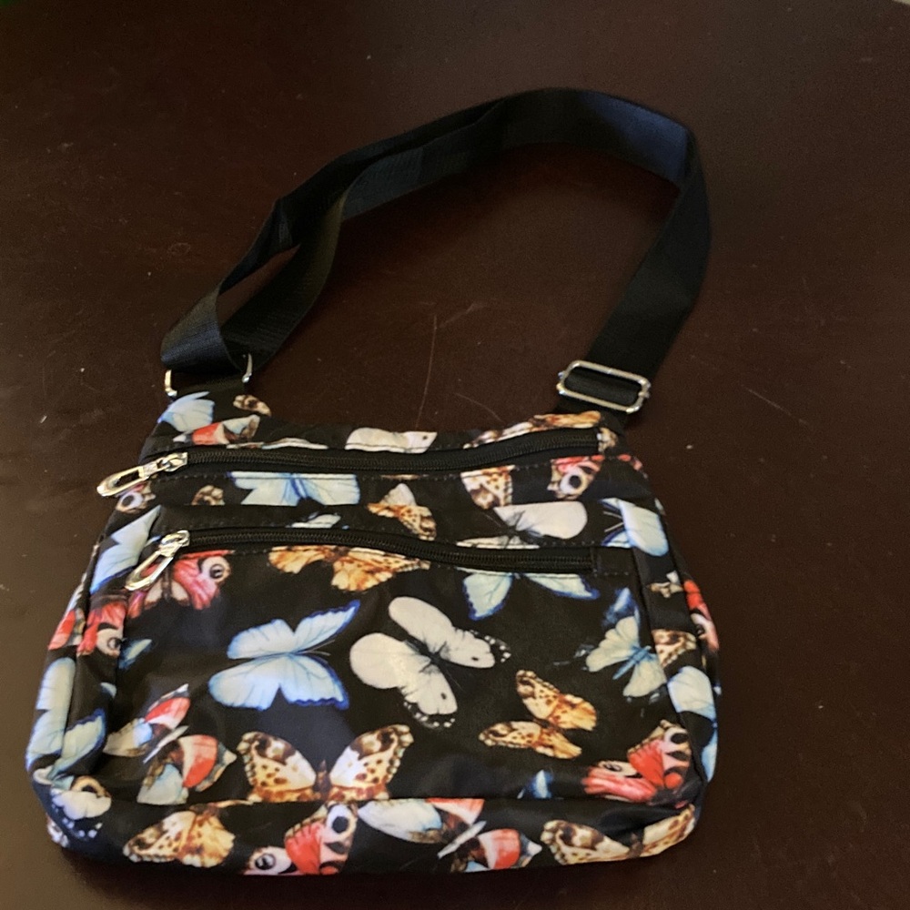 Butterfly Nylon Crossbody colorful Crossbody Bag Nylon Lightweight